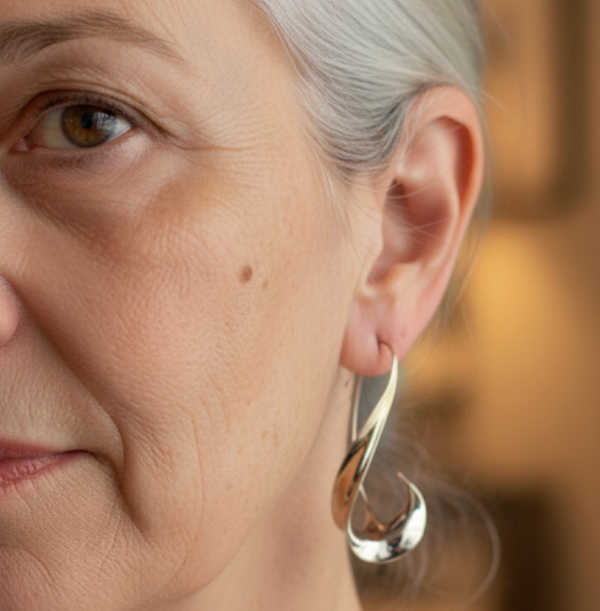 Or Boucle d'oreille charmant pour toute occasion