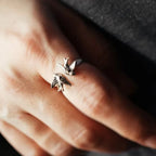 Argent Bague charmant pour toute occasion