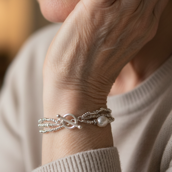 Perle Bracelet magnifique au style unique