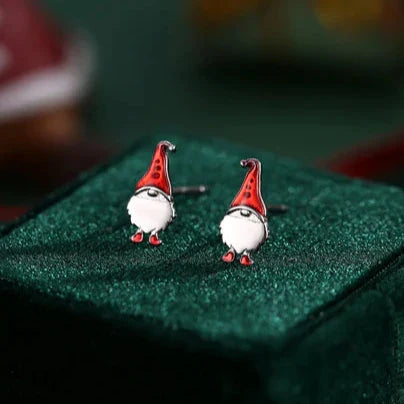 Argent Boucle d'oreille artisanal délicat