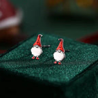 Argent Boucle d'oreille artisanal délicat