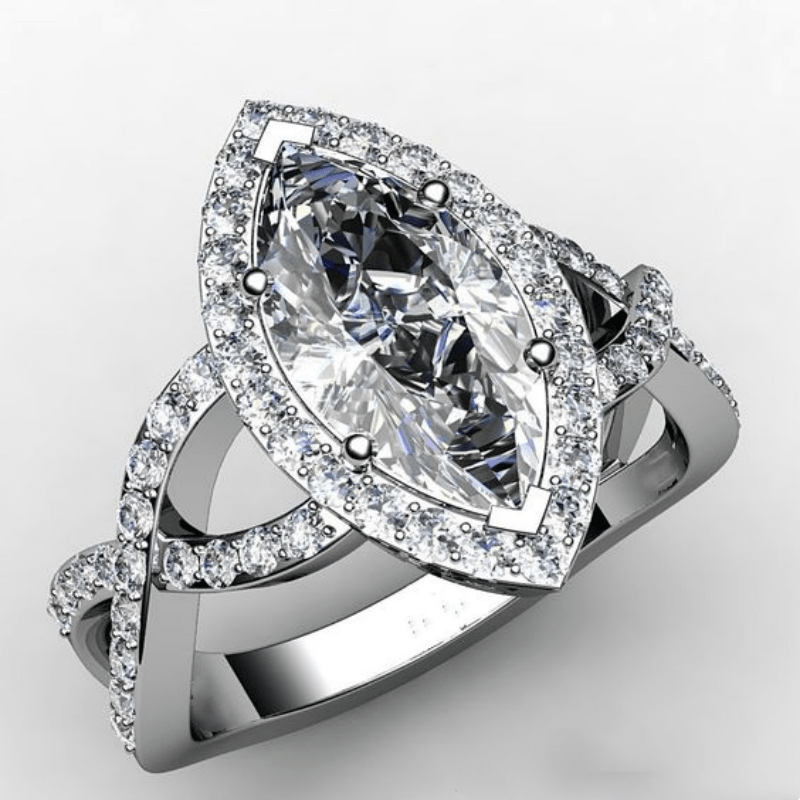 Argent Bague charmant pour toute occasion