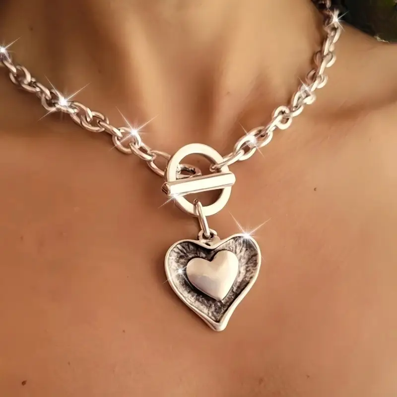 Argent Collier romantique pour moments spéciaux