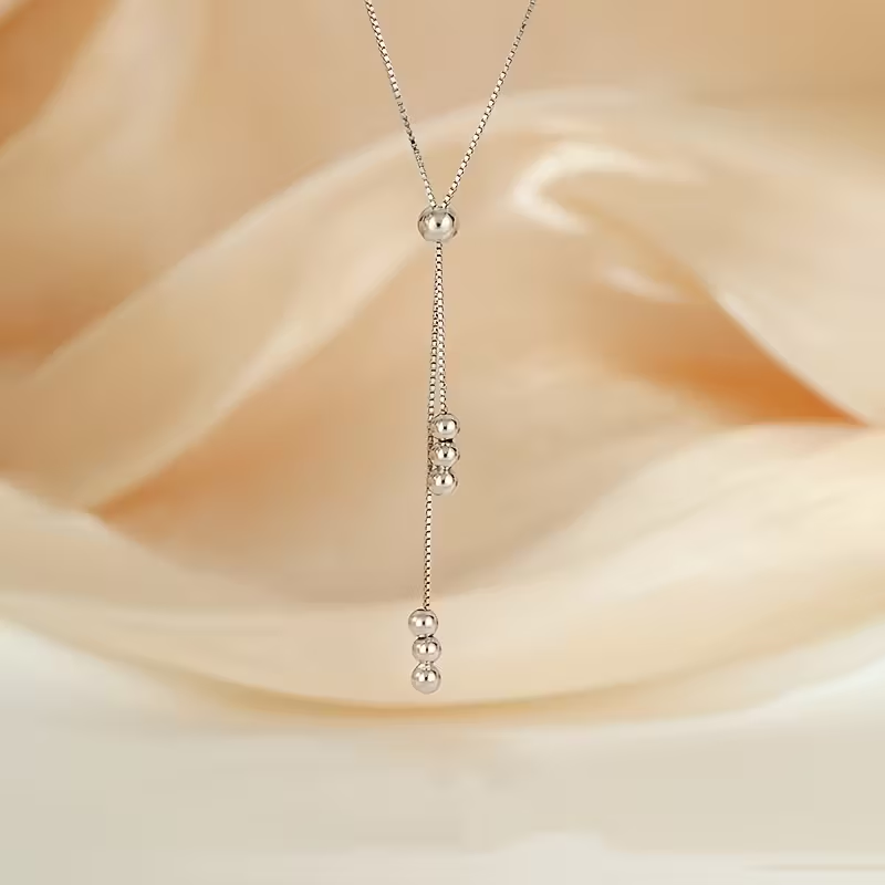 Argent Collier classique au charme intemporel