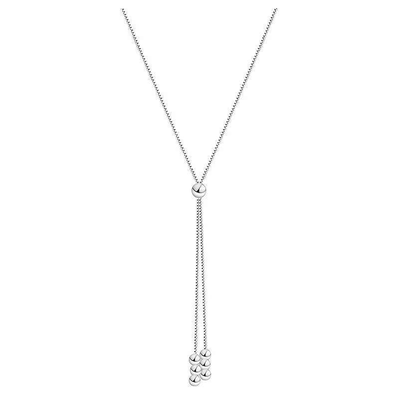 Argent Collier classique au charme intemporel
