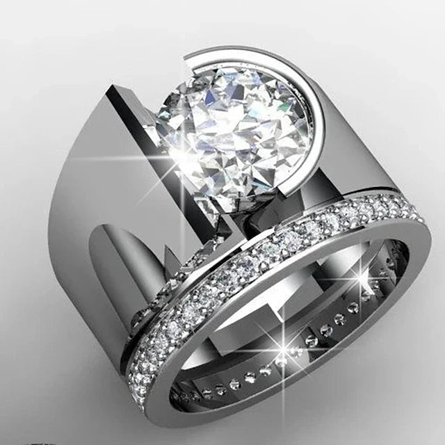 Argent Bague charmant pour toute occasion
