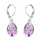 Argent Boucle d'oreille artisanal délicat